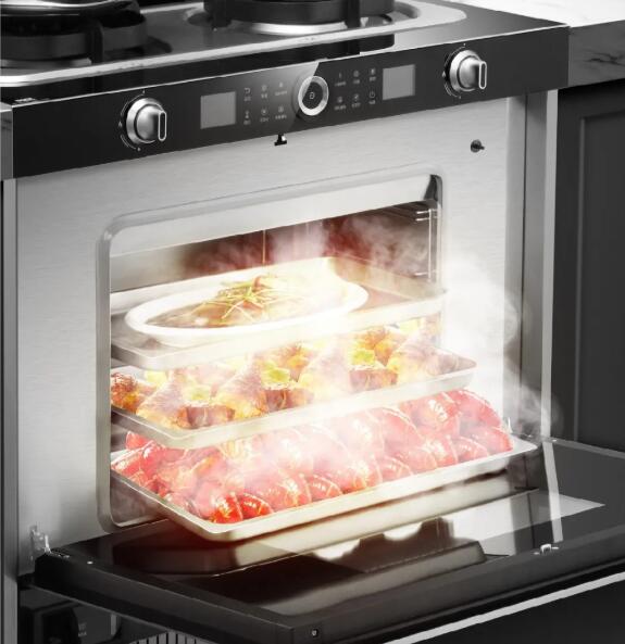 佳歌H6ZK集成灶智能烹饪，实现360°全方位立体烘烤