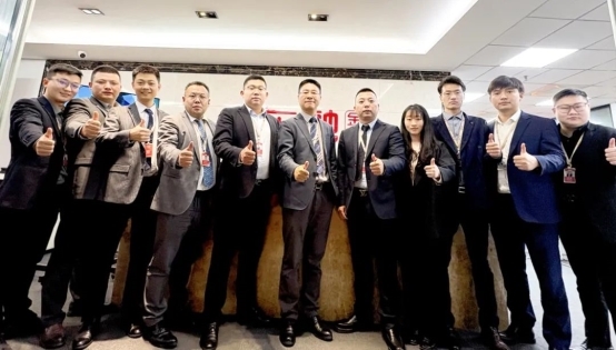 东融科技集团董事长胡玉建一行视察常州分公司