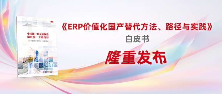 ERP 价值化国产替代白皮书正式发布！