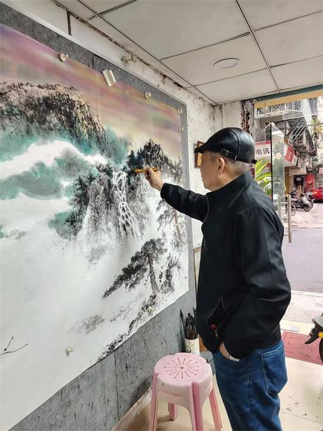 心灵的慰藉与心境的升华——对陈巧峰、吴楚光合作国画《山清水秀》的感悟