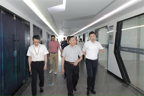 从车间到”云端“——安徽省互联网产业发展促进会一行在企业调研
