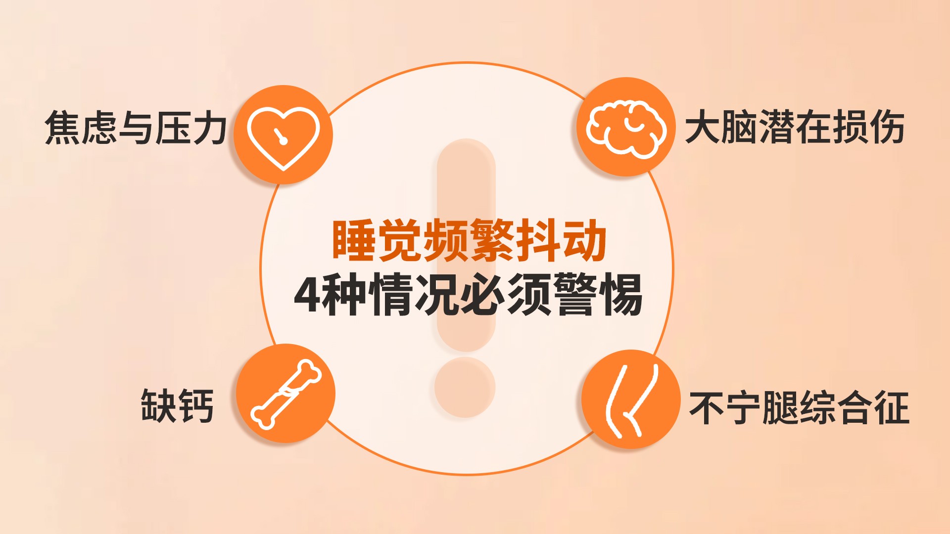 睡觉突然抖一下，是身体出现问题吗？提高睡眠质量推荐W+端粒塔NMN