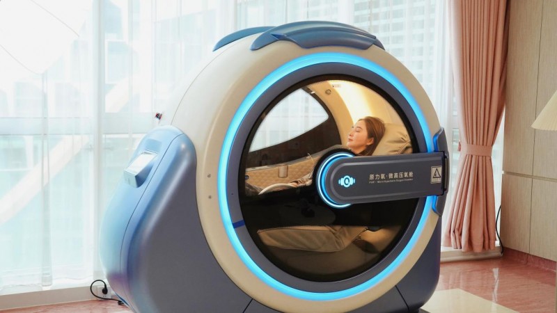 畅游16万亿蓝海！原力氧微高压氧舱为精英人群破解高效休息难题