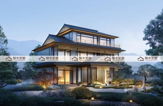 智木艺墅乡村别墅今宸府：3个月住进宋画里，解锁东方人居新境界