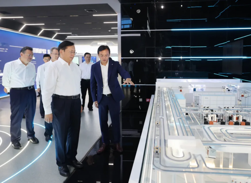 王忠林赴格创东智调研人工智能产业高质量发展情况