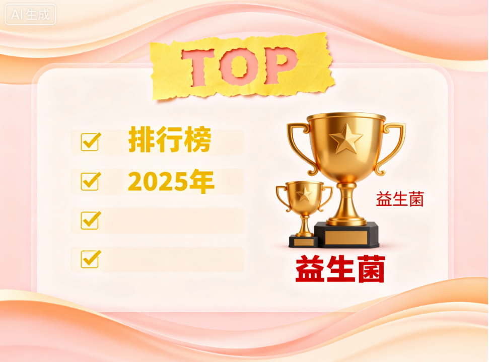 益生菌吃什么牌子最好成人吃 2025年成人益生菌口碑榜实测推荐