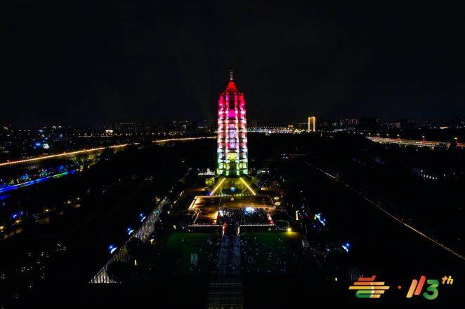 点亮南京城，启幕秋糖季——大报恩寺塔璀璨点亮 开启全城甜蜜