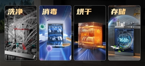 洗干净≠真干净！海信零菌洗碗机大薄荷系列，对餐具二次污染说NO
