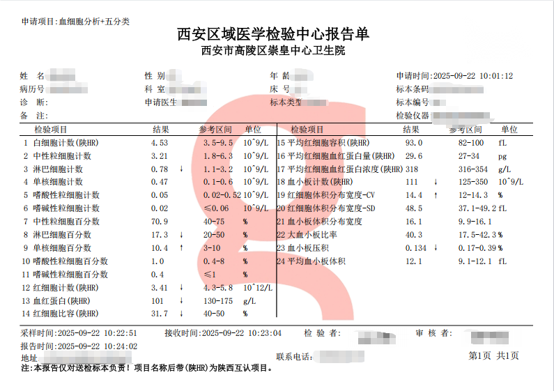 家门口抽血，手机上读懂报告！西安区域医学检验中心让优质医疗触手可及