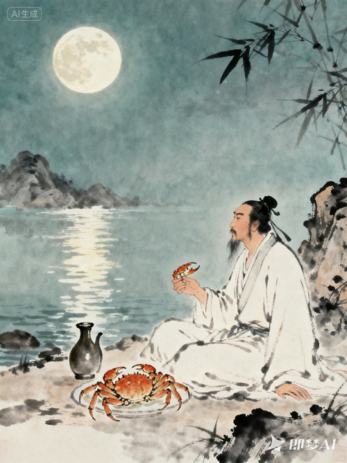 双节团圆宴，长城五星干白佐蟹鲜，一口尽揽秋意浓