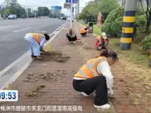 醴陵环卫:“细绣”清洁 “净”待花开