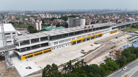 广清城际南延线房建工程完成静态验收
