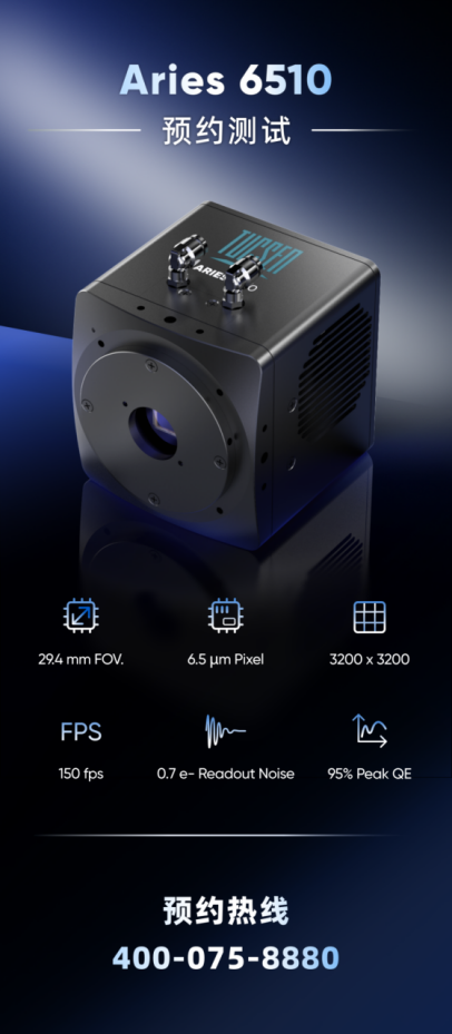 鑫图sCMOS旗舰相机Aries 6510，赋能高通量类器官3D光片成像