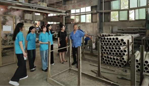 探企研技悟初心——三明学院机电工程学院实践队赴福建汇华集团开展实践调研
