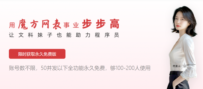 魔方网表，以技术为本，坚定的长期主义者