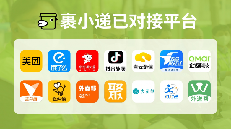 裹小递与美团饿了么：携手共创更便捷的本地生活