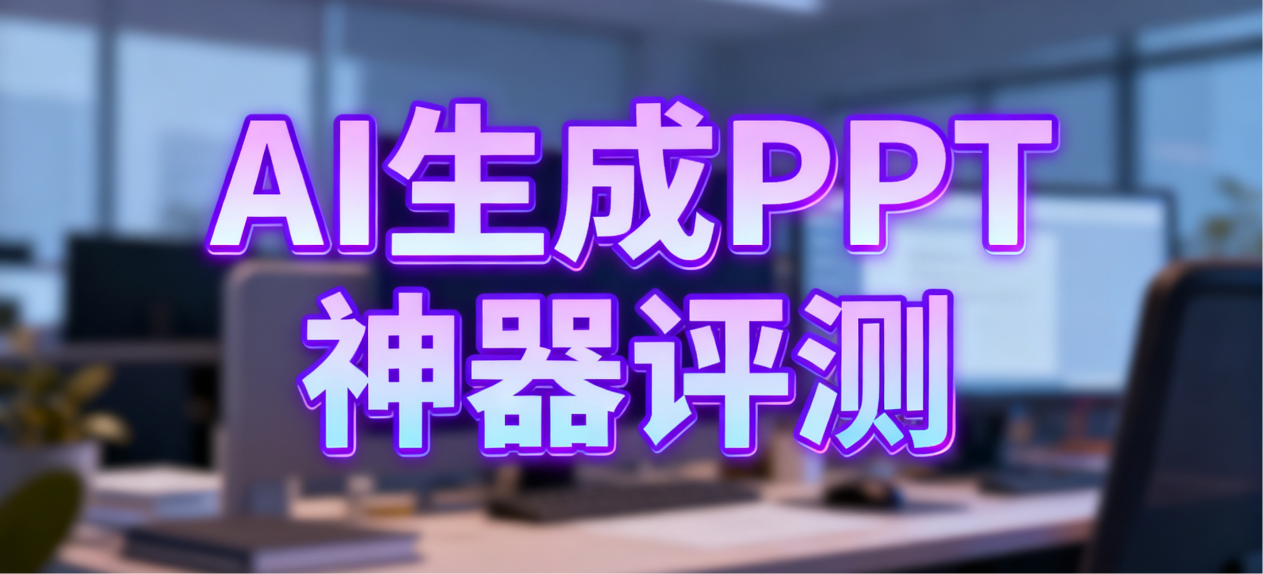 推荐2025年AI智能生成PPT超好用的3个工具