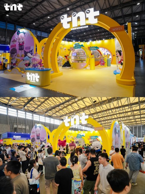 国内头部潮玩企业“tnt潮玩”亮相 2025CLE授权展，高人气现场呈现原创IP市场火爆