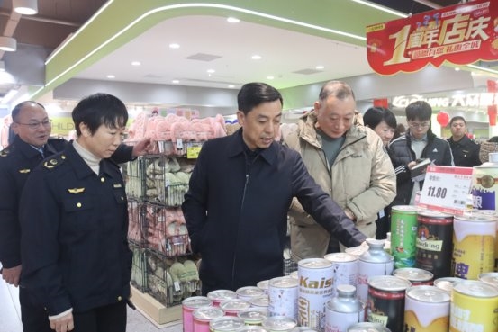 余江区开展市场监管领域元旦节前安全生产督查督导