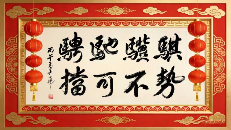 《笔墨迎春 丹青贺岁》——当代著名书法家王良虎向全球华人拜年