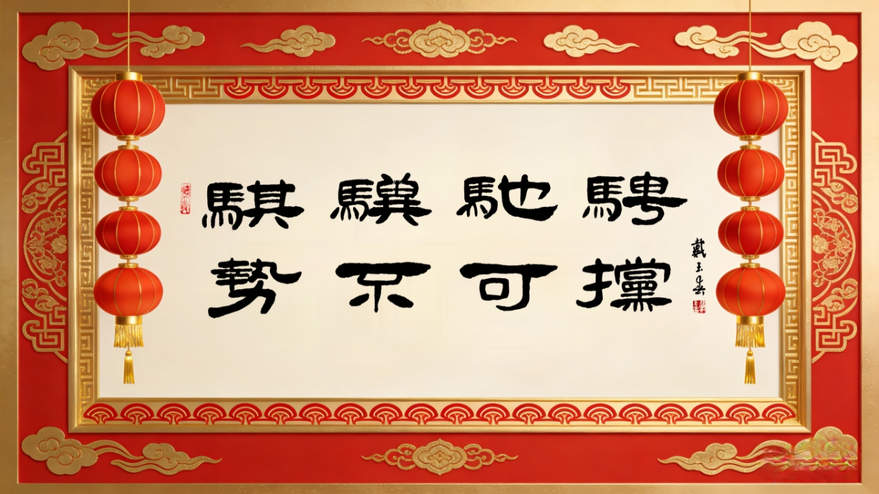 《笔墨迎春 丹青贺岁》——当代著名书画家戴玉春向全球华人拜年
