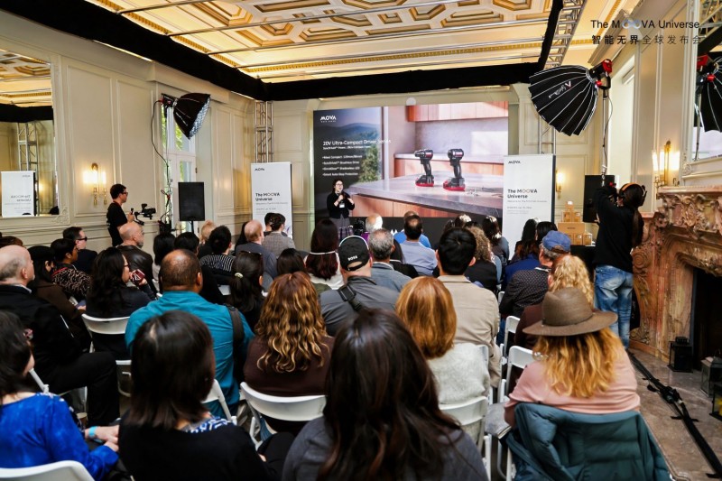 沃庭科技电动工具于硅谷成功举办“智享无界”全球战略发布会，开启20V智慧锂电工具新纪元