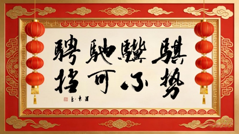 《笔墨迎春 丹青贺岁》——书画家罗东向全球华人拜年