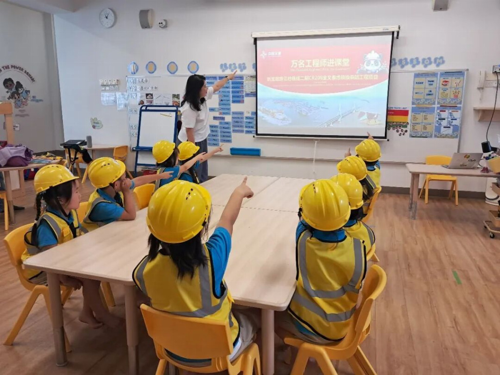 中交工程师走进新加坡为童心点亮工程梦_中华网