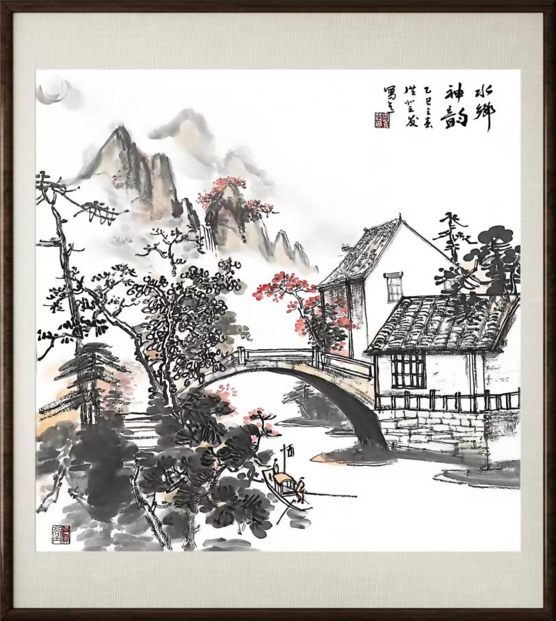 笔墨迎春丹青贺岁》——当代著名书画家洪登发向全球华人拜年_中华网