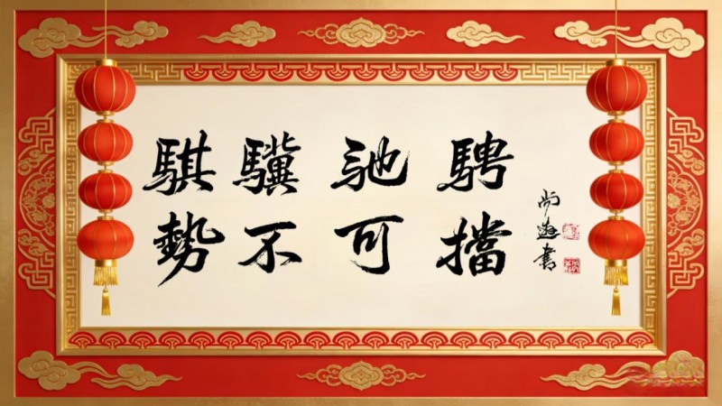 笔墨迎春丹青贺岁》——当代著名书画篆刻家尚游向全球华人拜年_中华网
