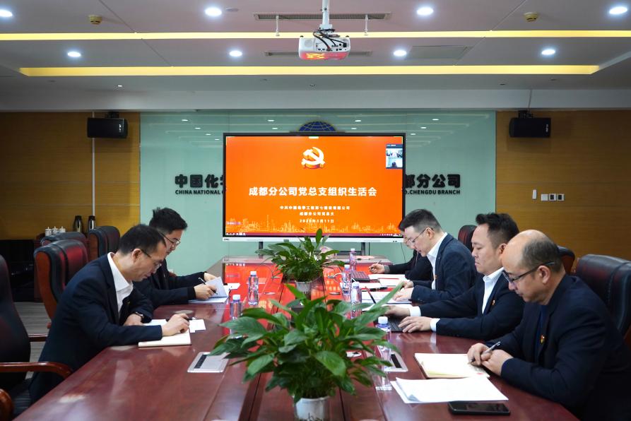 以批评与自我批评凝聚奋进力量——成都分公司党总支召开组织生活会