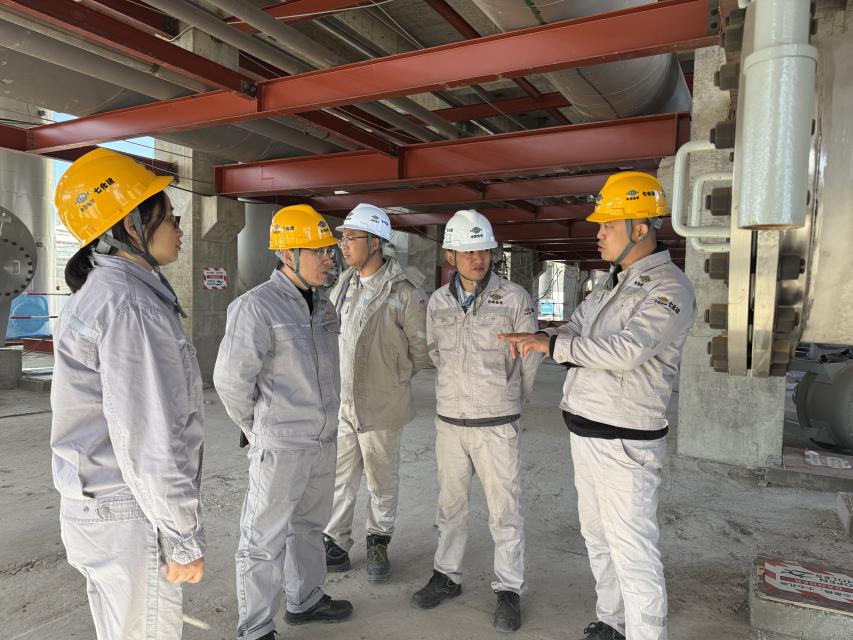 公司对成都分公司甘肃巨化项目部开展质量专项检查