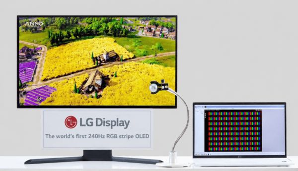 告别文字发虚 LG Display量产4K 240Hz显示器OLED面板