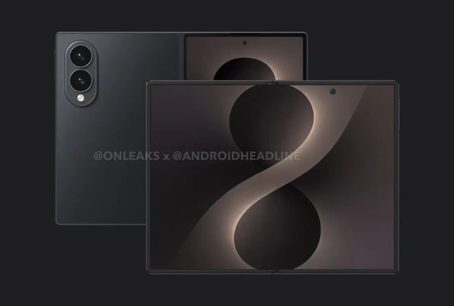 三星Galaxy Z Fold8 Wide宽折叠手机机模上手曝光