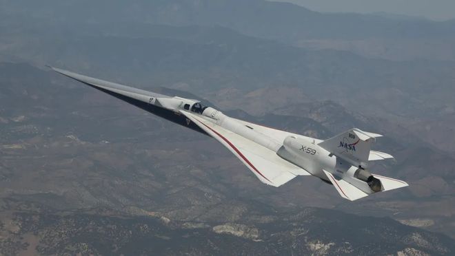 NASA X-59静音超音速飞机本月将进行首次超音速试飞