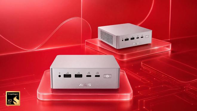 华硕公布全球首款高通骁龙X2 Elite迷你主机Ascent QN10