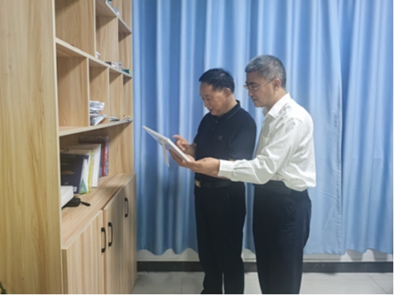 孙其松莅临宿城区陈光辉委员工作室实地调研指导