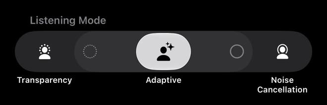 苹果iOS 27 Beta 3新特性：滑块调整AirPods自适应模式强度