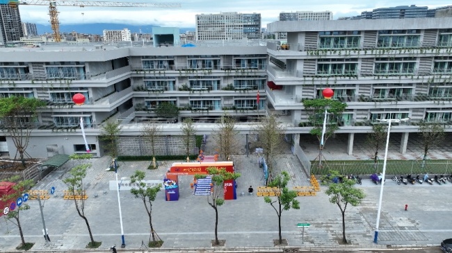 惠州首所近零碳超低能耗示范校园正式投用