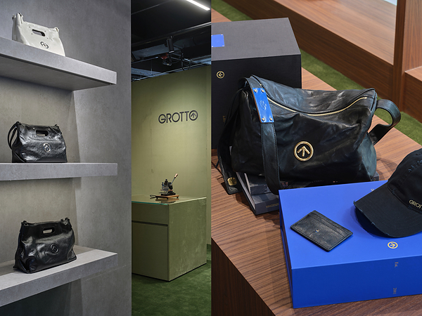 GROTTO个乐经典系列陈列(Soft Carry与蓝标黑石礼盒套装)