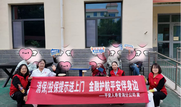 平安人寿青海分公司走进西宁市社会福利院开展公益慰问暨金融教育宣传活动-图片2