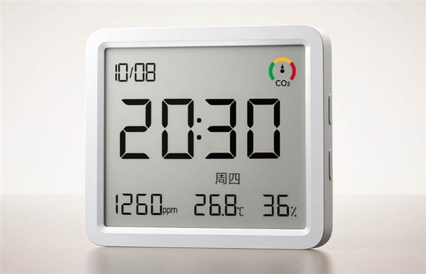 129元！米家智能温湿度计3 Pro开售：3.6英寸大屏、新增二氧化碳检测