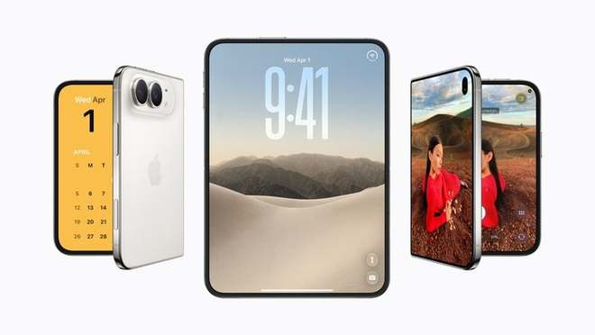 苹果首款折叠iPhone Duo发售倒计时，原生应用界面首曝